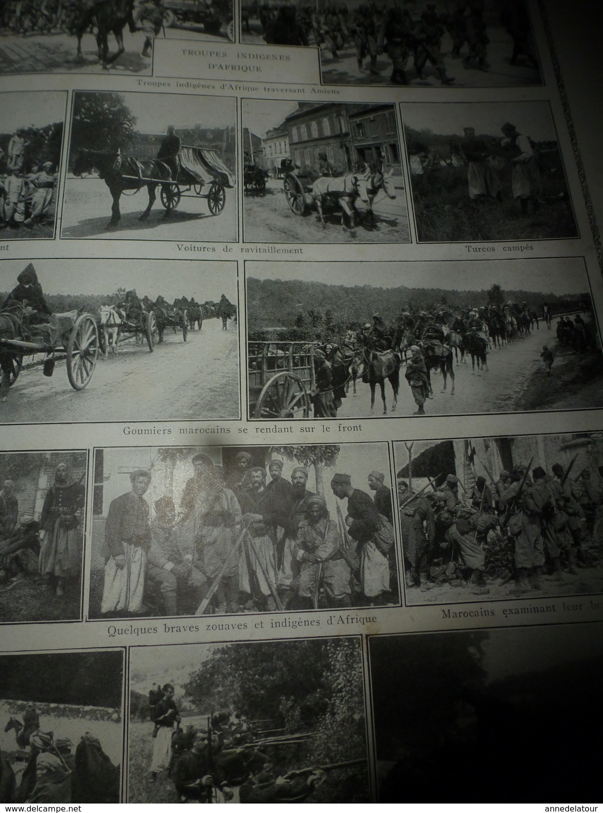 1914-1918  N°2  LA GUERRE DOCUMENTEE ,par Schwarz & Cie  (nombreuses photographies,dessins et gravures)