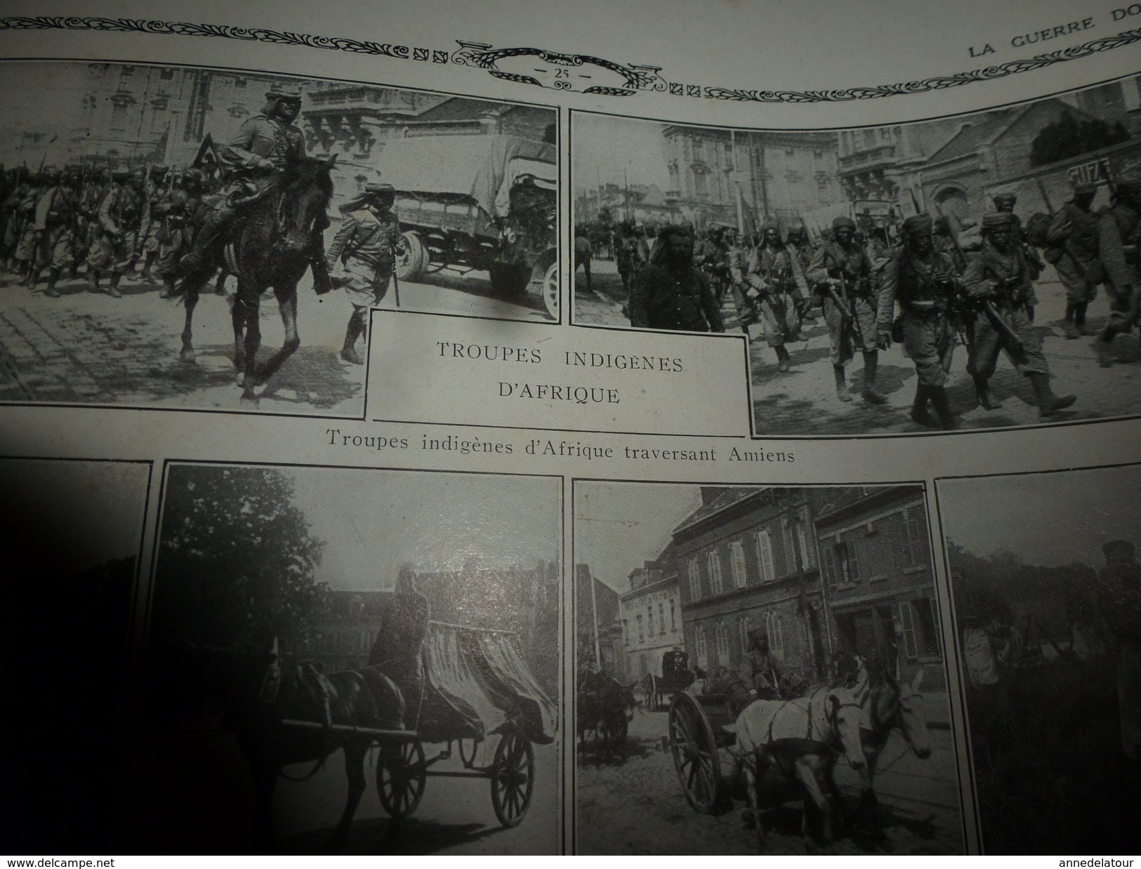 1914-1918  N°2  LA GUERRE DOCUMENTEE ,par Schwarz & Cie  (nombreuses photographies,dessins et gravures)
