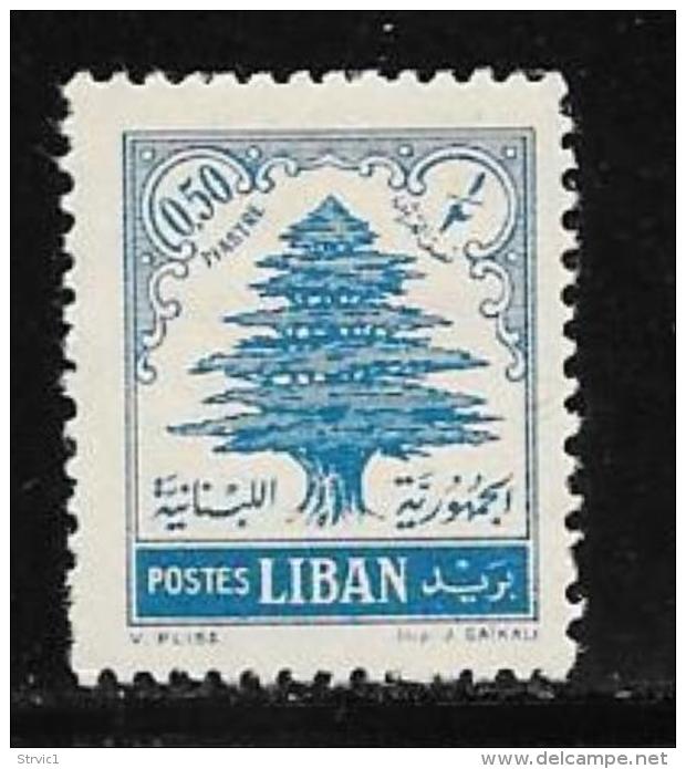 Lebanon, Scott # 275 Mint Hinged Cedar, 1954 - Liban