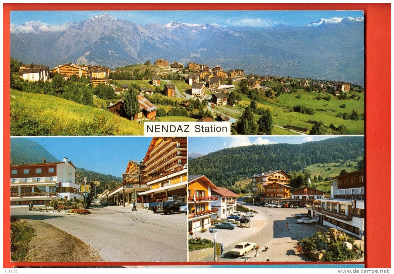 EAL-03  Nendaz Station CM En été. Circulé - Nendaz