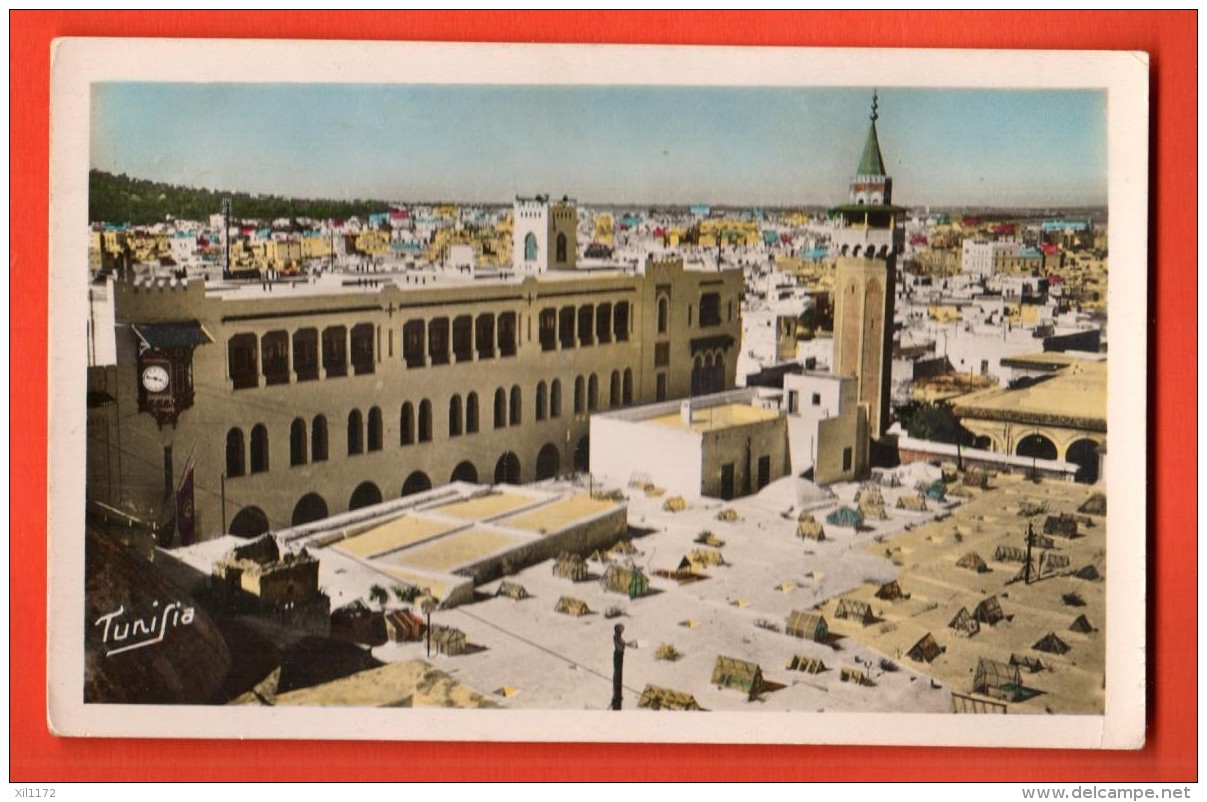 EAL-15  Tunis  Horloge Des Travaux Publics. Circulé Vers La Suisse - Tunisie