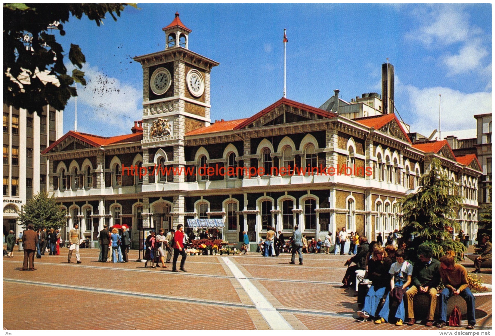 Post Office - Cathedral Square - Christchurch - New Zealand - Nouvelle-Zélande