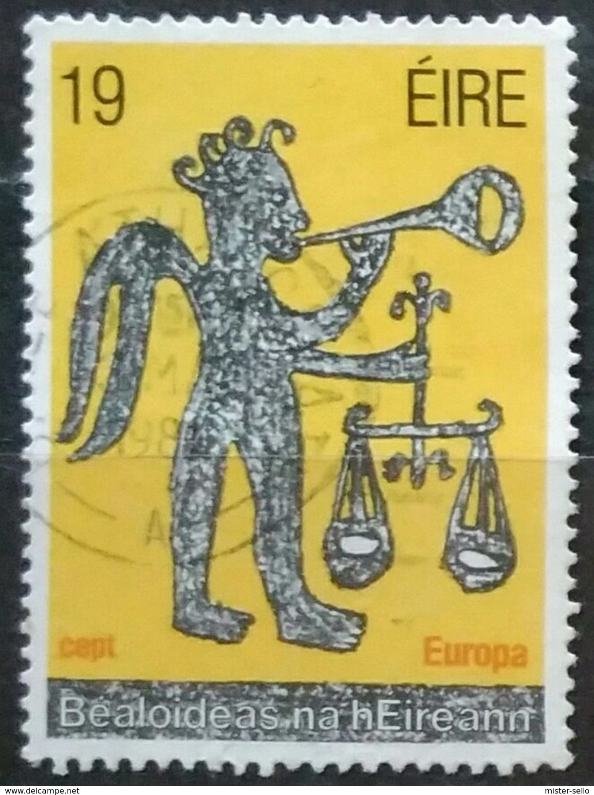 IRLANDA 1981 Europa. Folklore. USADO - USED. - Usados