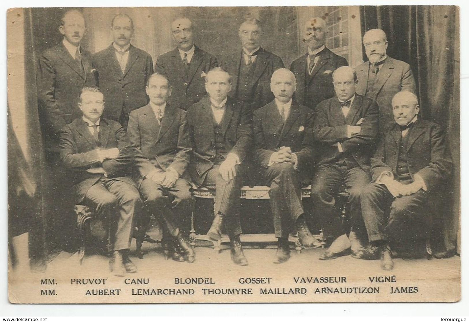 ELECTIONS DE 1924 : CANDIDATS DE LA LISTE REPUBLICAINE DE GAUCHE - Autres & Non Classés