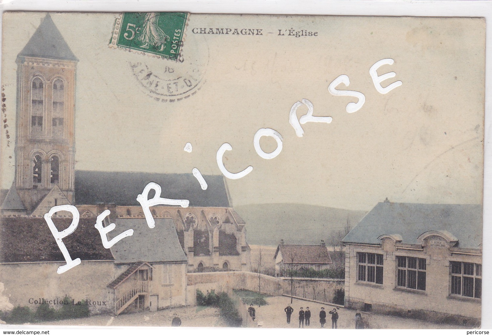 95  Champagne Sur Oise  L'église - Champagne Sur Oise