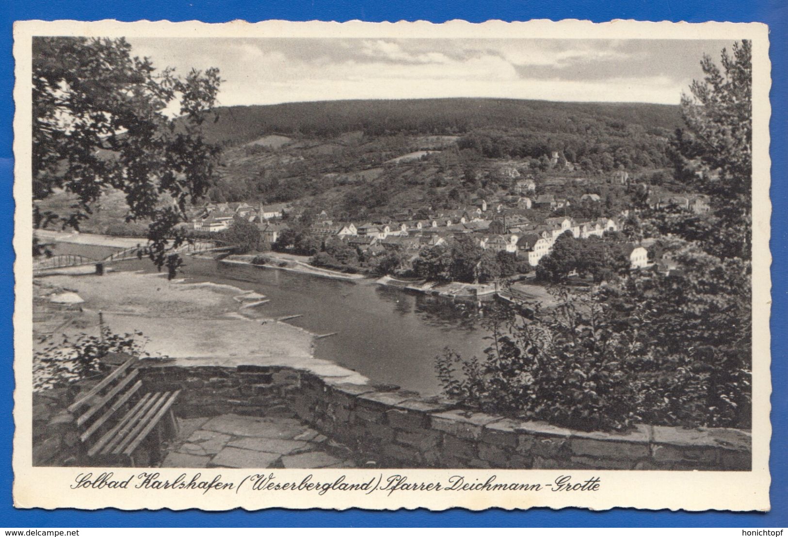 Deutschland; Karlshafen Weser; Pfarrer Deichmann-Grotte - Bad Karlshafen