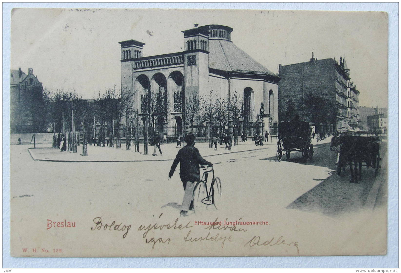 Poland / Polen / Polska: Breslau (Wroclaw / Vratislav), Elftausend Jungfrauenkirche   1903 - Pologne