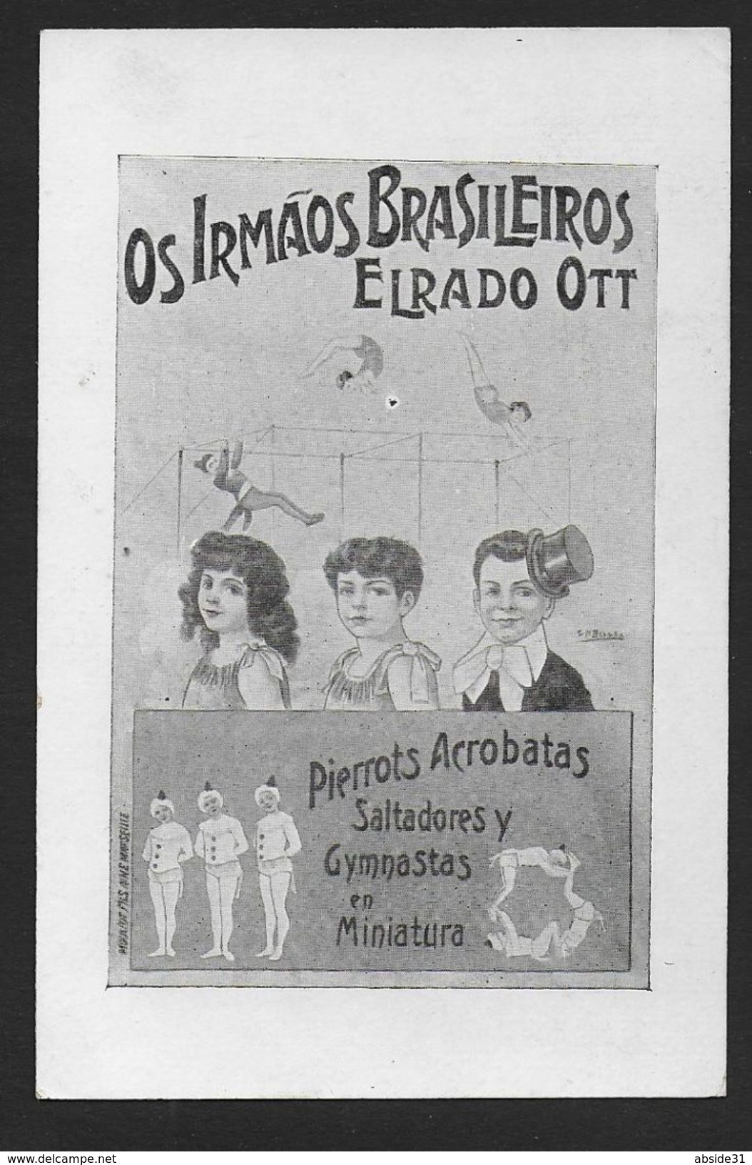 CIRQUE - Os Irmaos Brasileiros  - Elrado Ott - Zirkus