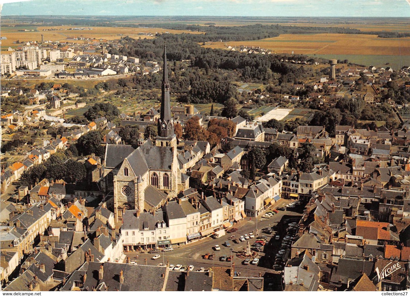 45-PITHIVIERS- VUE GENERALE AERIENNE - Pithiviers