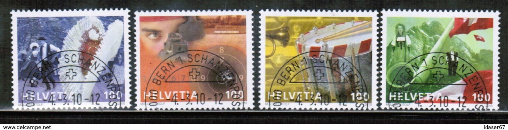 CH 2010 MI 2147-50 USED - Used Stamps