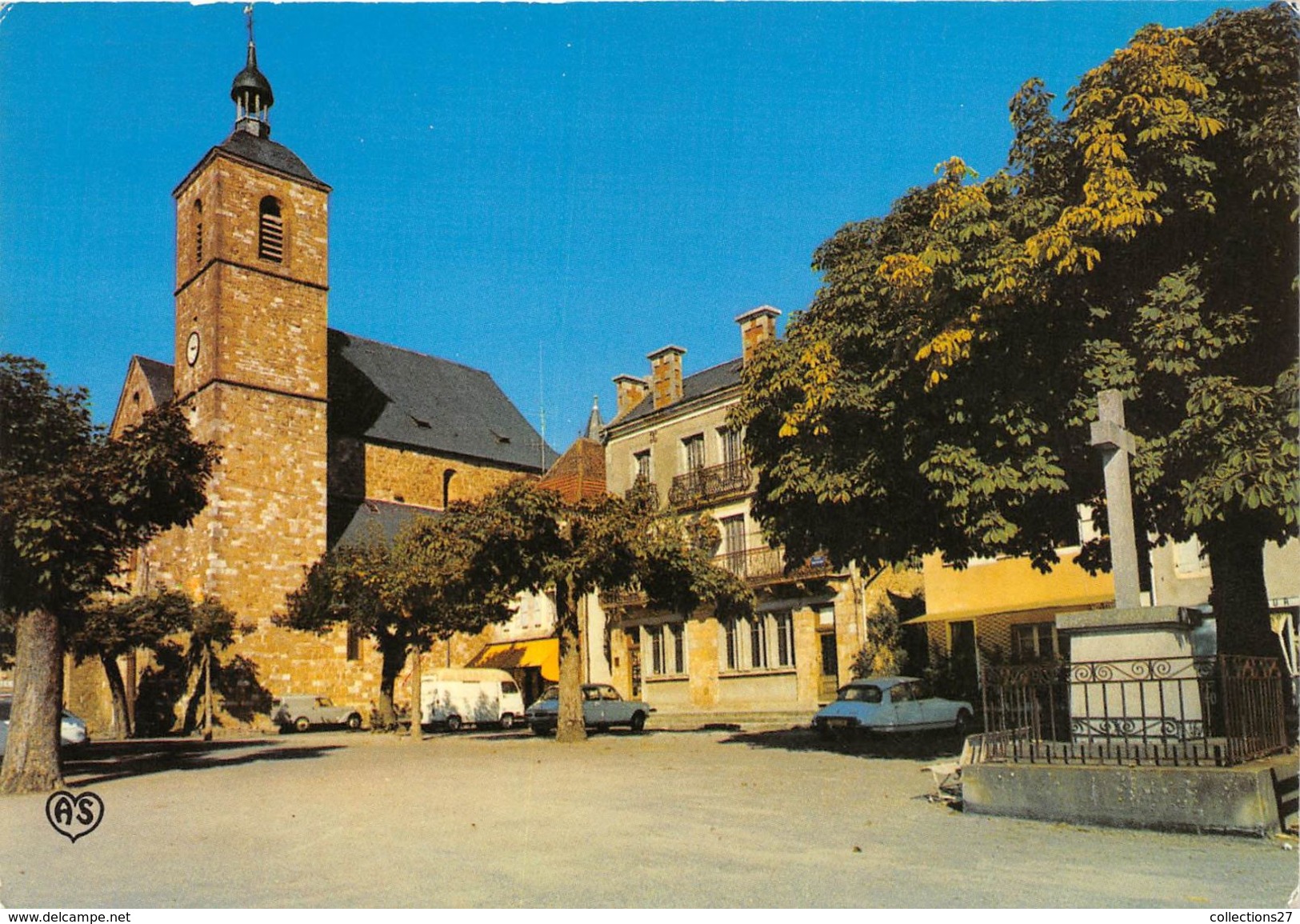 46-VAYRAC-PLACE LUCTERIUS ET L'EGLISE XIIe S - Vayrac