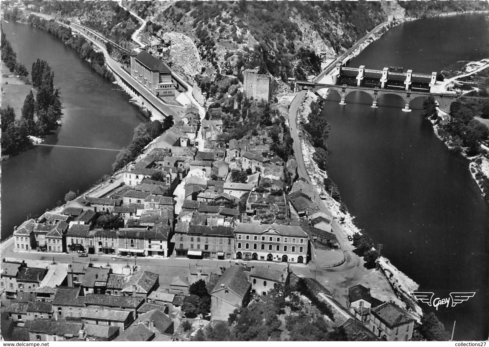 46-LUZECH- VUE DU CIEL - Luzech