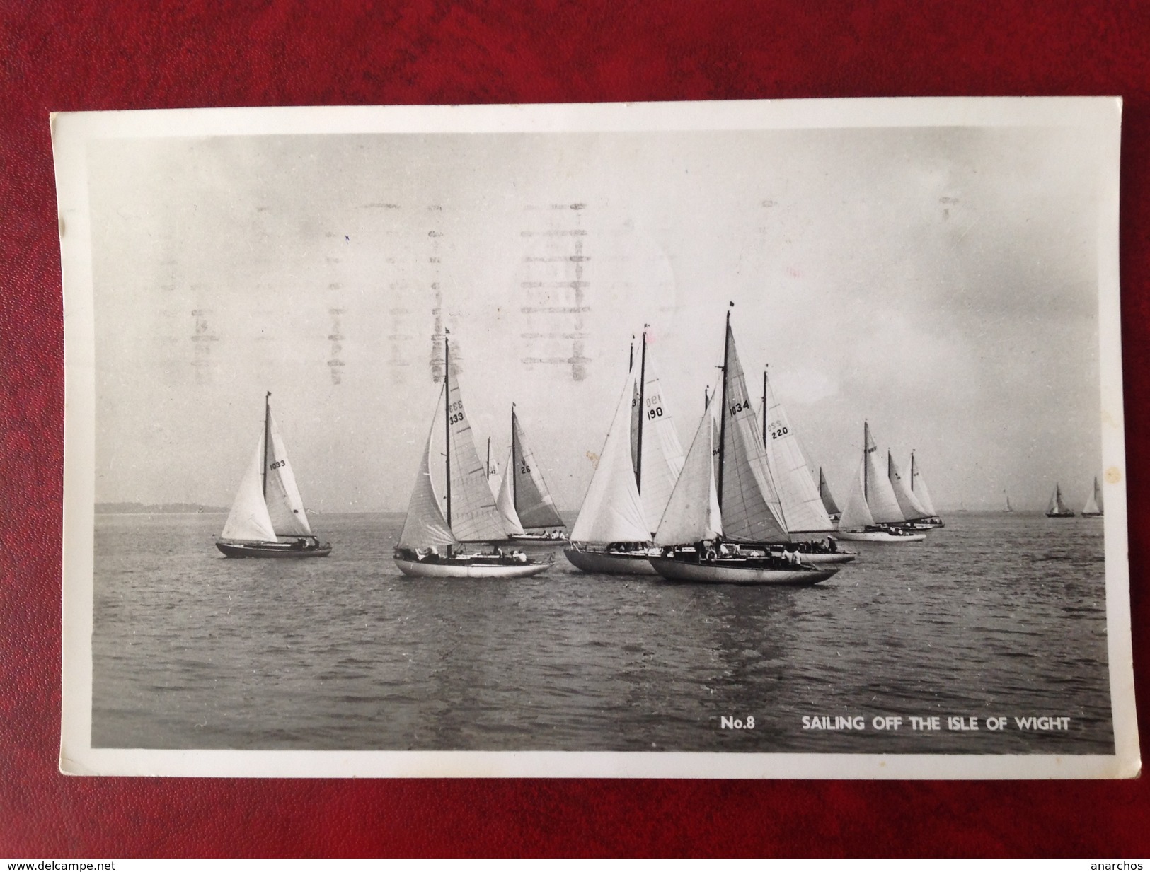 Sailing Off The Isle Of Wight - Sandown - Cad COWES - Autres & Non Classés