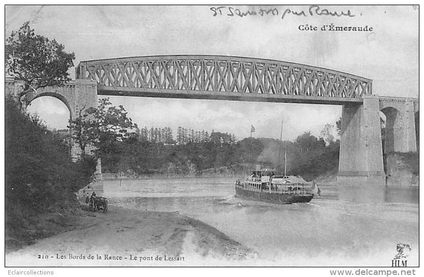 St Sanson Sur Rance      35       Bords De Rance. Le Pont De  Lessart     (voir Scan) - Other & Unclassified