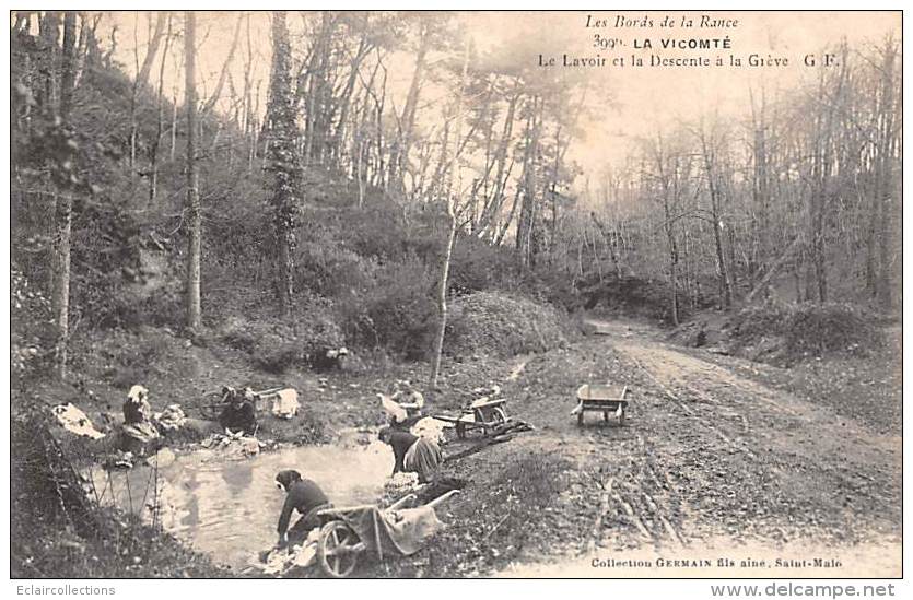 La Vicomté     35       Bords De Rance.  Le Lavoir   (voir Scan) - Autres & Non Classés