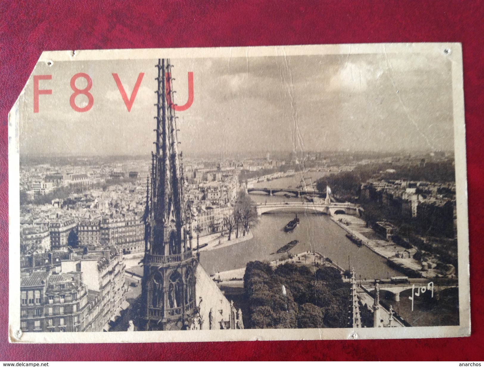 75 PARIS Boulevard Poniatowski QTH QSL Radio Amateur - Andere & Zonder Classificatie