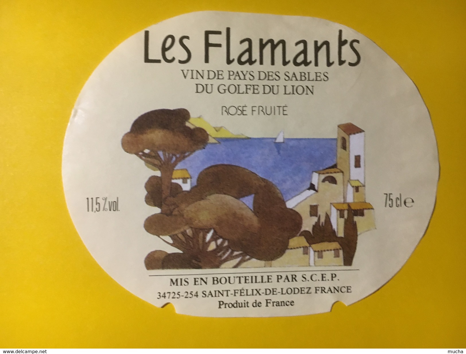 4399 - Les Flamants Vin De Pays Des Sables Du Golf Du Lion - Rosés