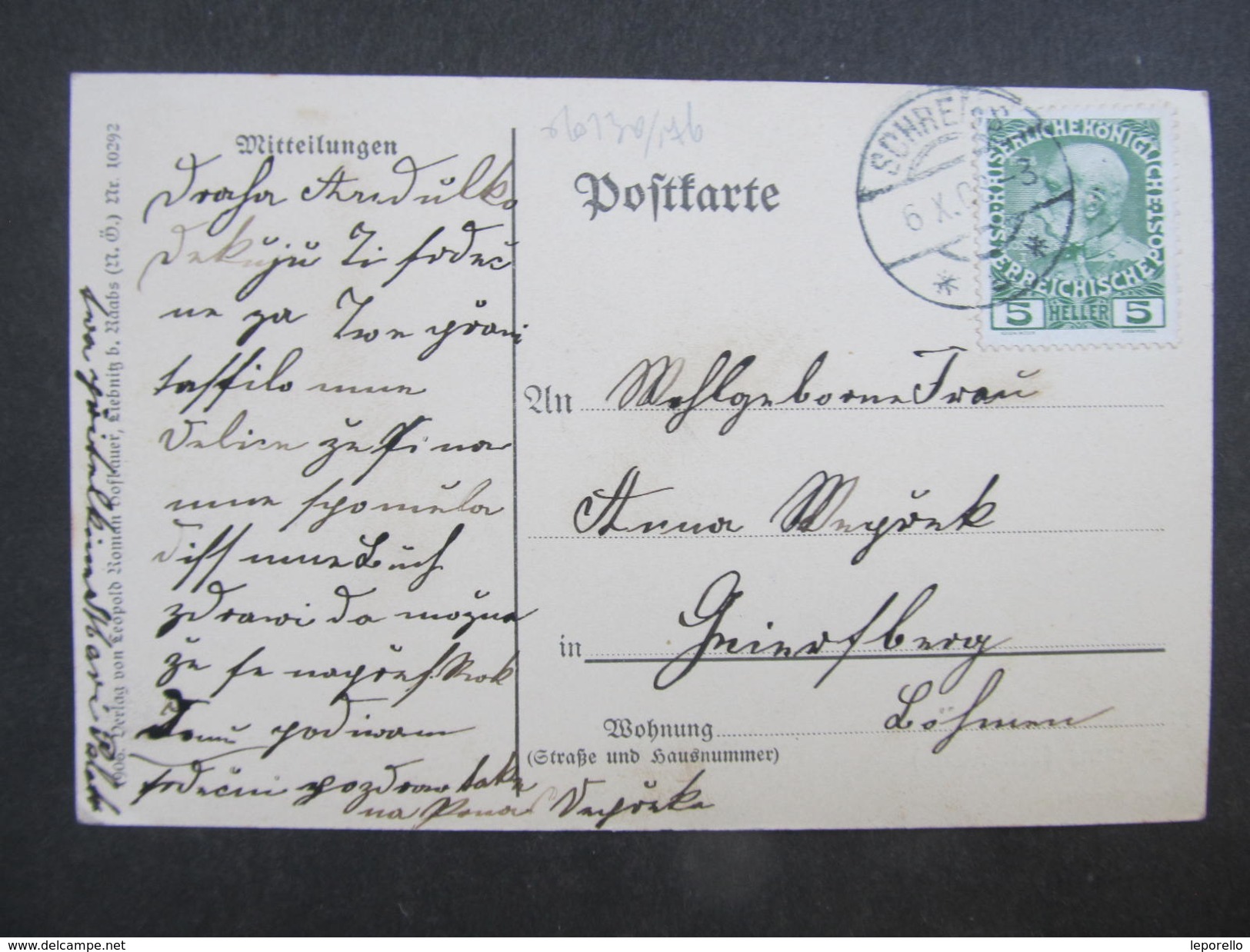 AK SCHREMS B. Gmünd 1908 //// D*25541 - Schrems