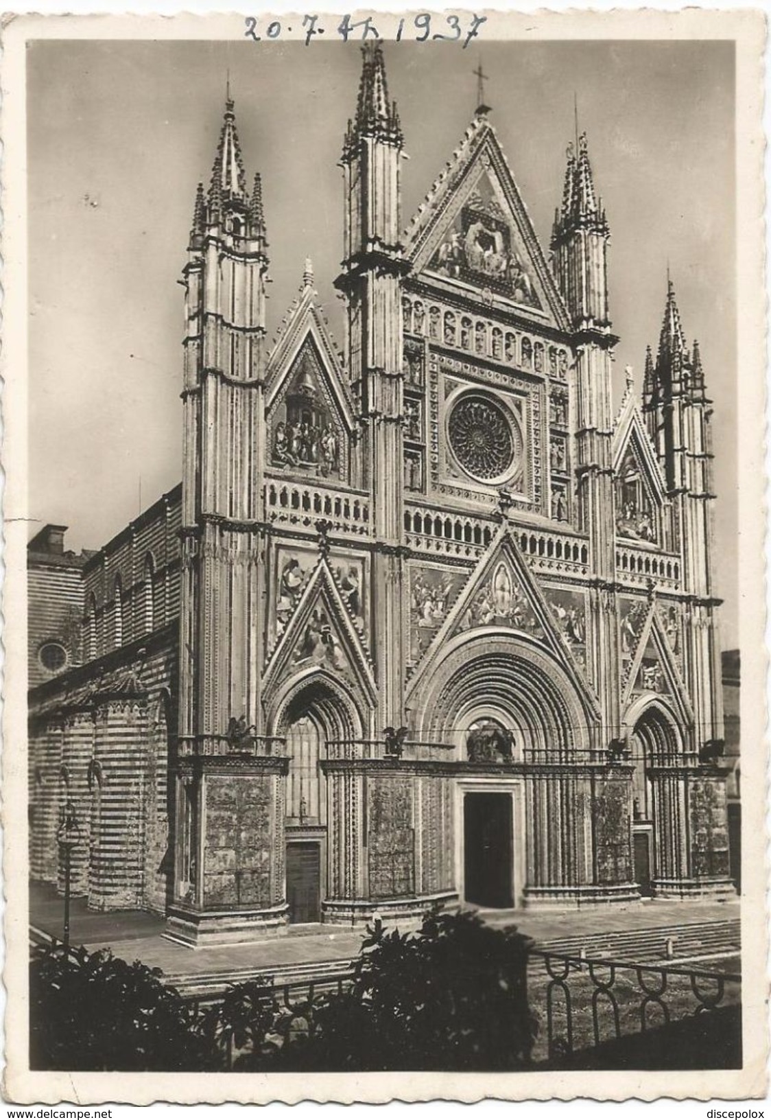 Y4266 Orvieto (Terni) - Il Duomo / Viaggiata 1937 - Other & Unclassified