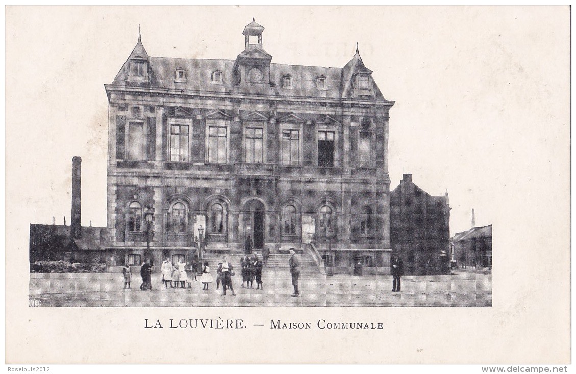 LA LOUVIERE : Maison Communale - Autres & Non Classés