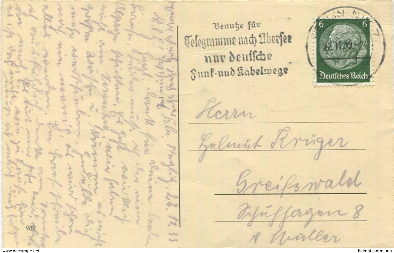 Berlin-Mitte - Dom Gel. 1935 - Mitte