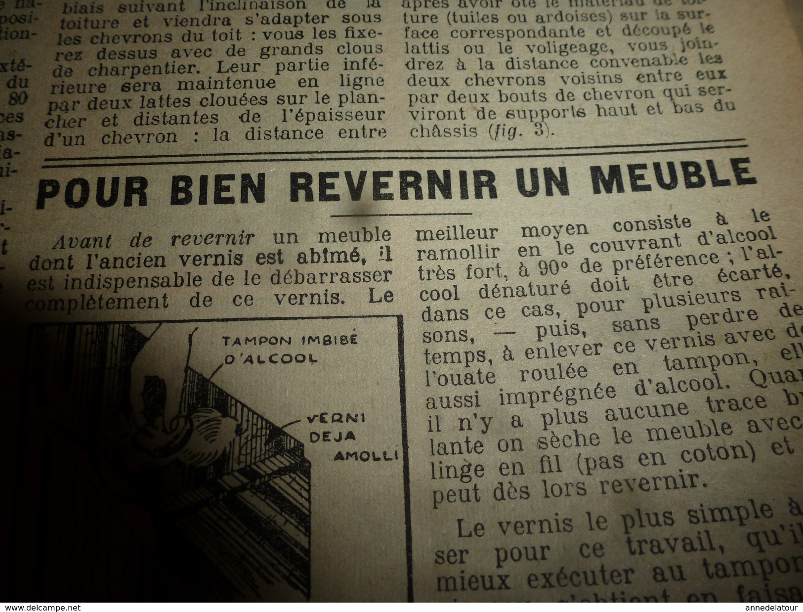 1949 Tout Le Système D  (TLSD) :Faire :du CARTON-PIERRE;..une pièce habitable dans votre grenier;..JEU de Fléchettes;et