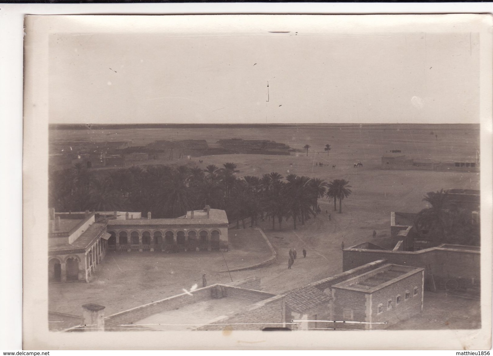 Photo Aérienne Janvier 1925 GHARDAIA - Une Vue, Poste Militaire, Caserne (A175) - Ghardaia
