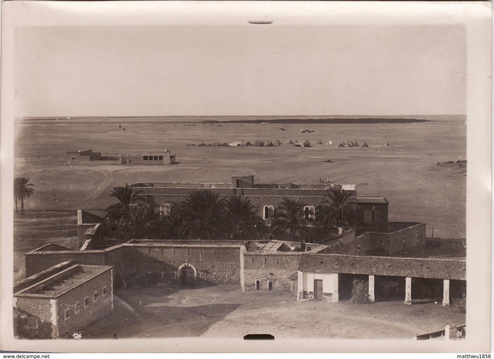 Photo Aérienne Janvier 1925 GHARDAIA - Une Vue, Poste Militaire, Caserne (A175) - Ghardaia