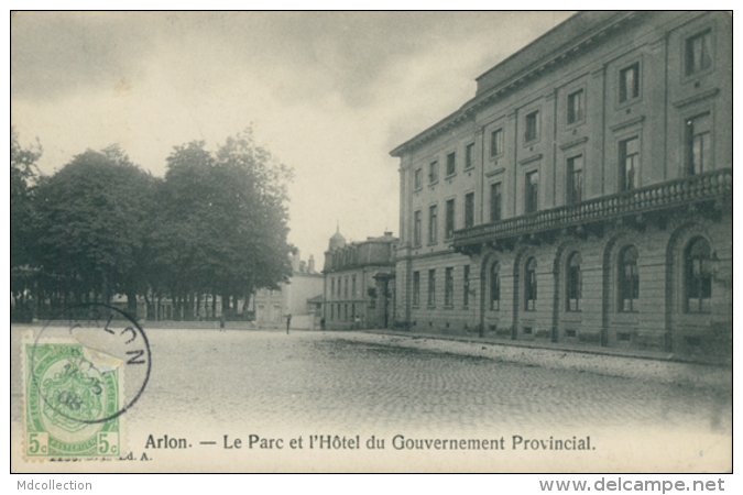 BE ARLON / Le Parc Et L'hôtel Du Gouvernement Provincial / - Arlon