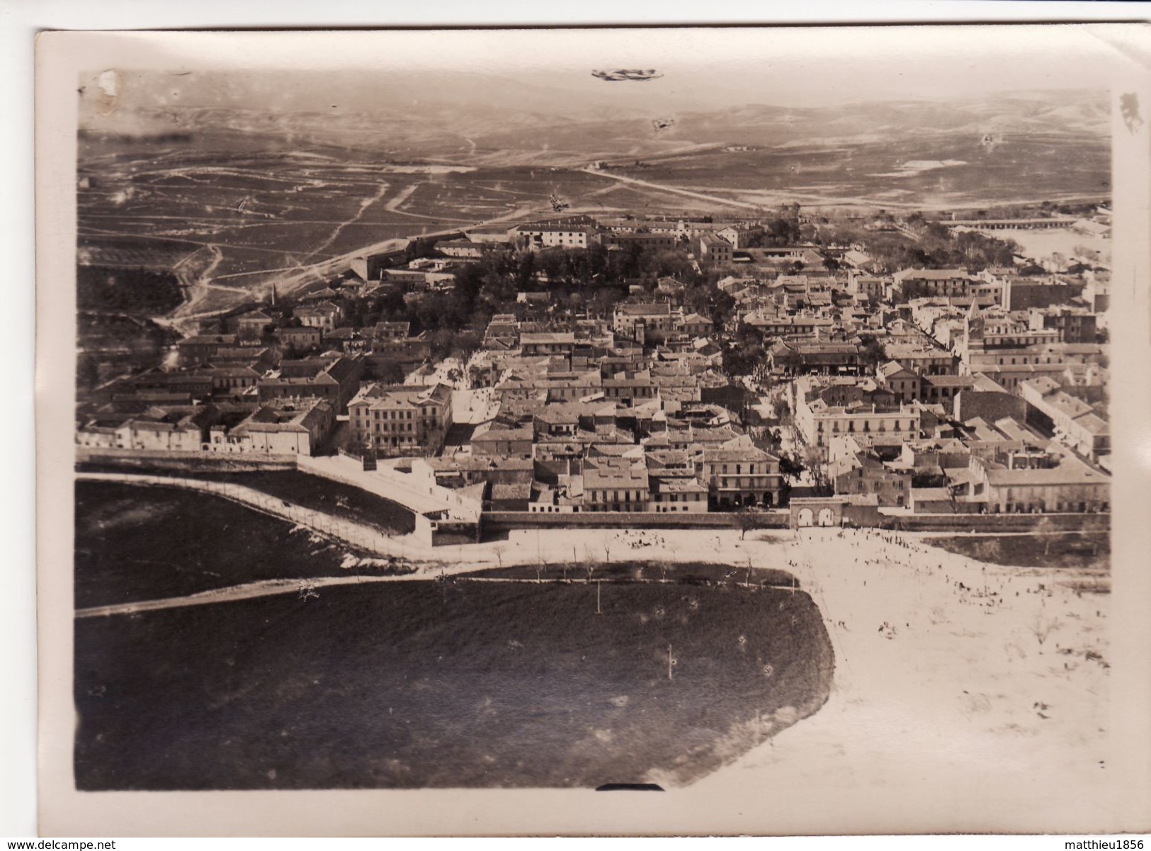 Photo Aérienne Septembre 1924 SETIF - Vue Générale, Les Fortifications (A175) - Sétif