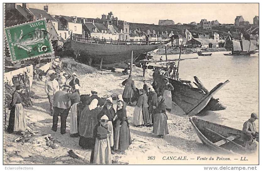 Cancale      35      Vente Du Poisson     (voir Scan) - Cancale