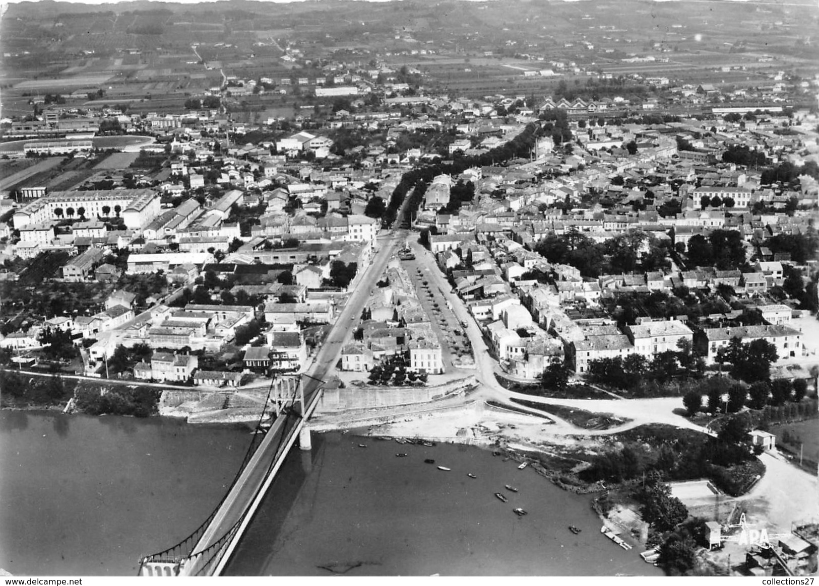 47-MARMANDE- VUE AERIENNE - Marmande