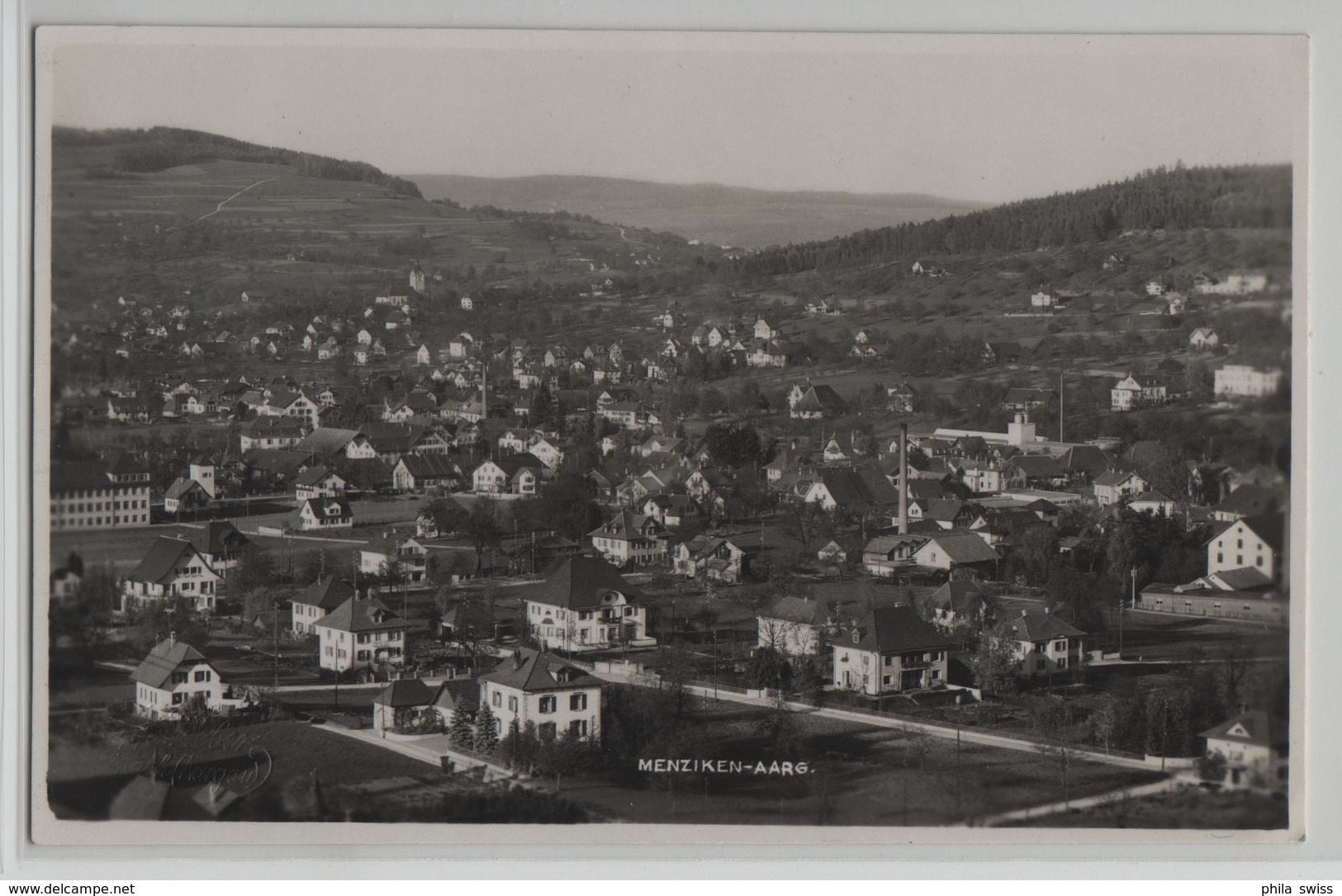 Menziken (Aargau) Generalansicht - Menziken