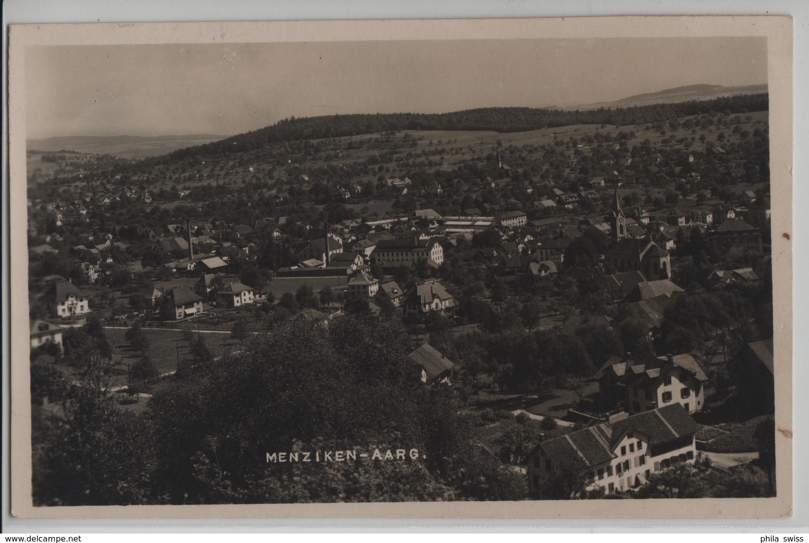 Menziken (Aargau) Generalansicht - Photo: Jnfanger - Menziken