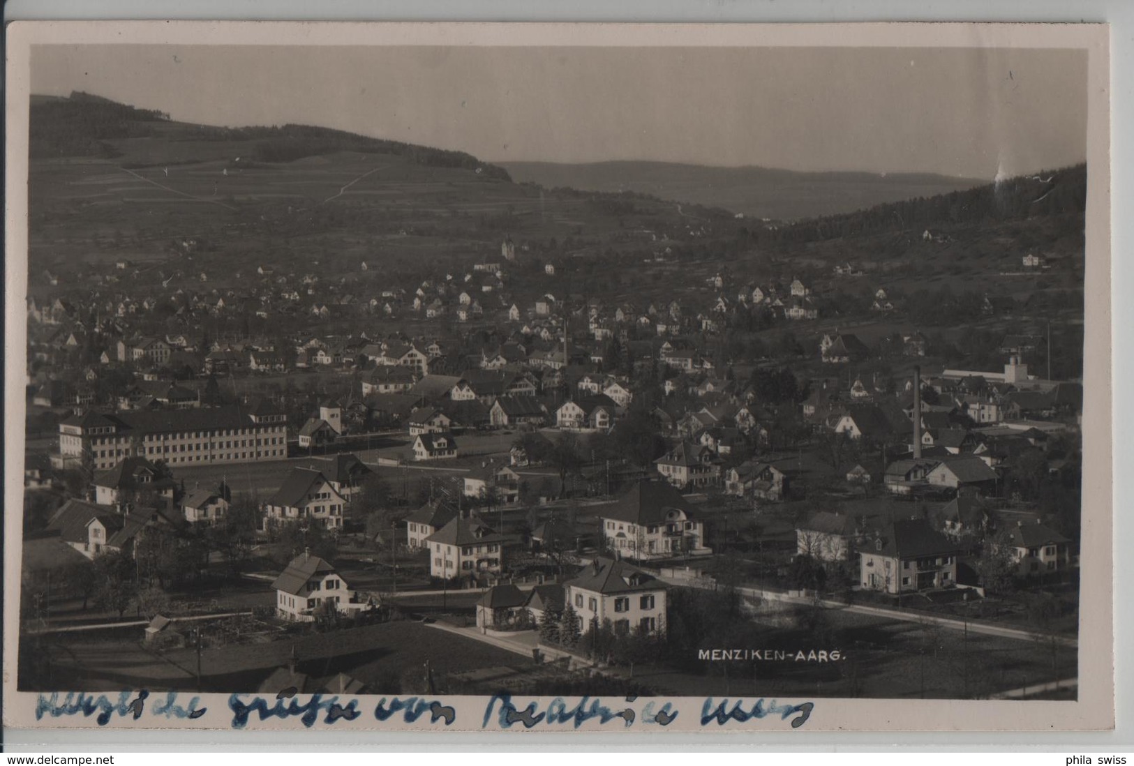 Menziken (Aargau) Generalansicht - Photo: Jnfanger - Menziken