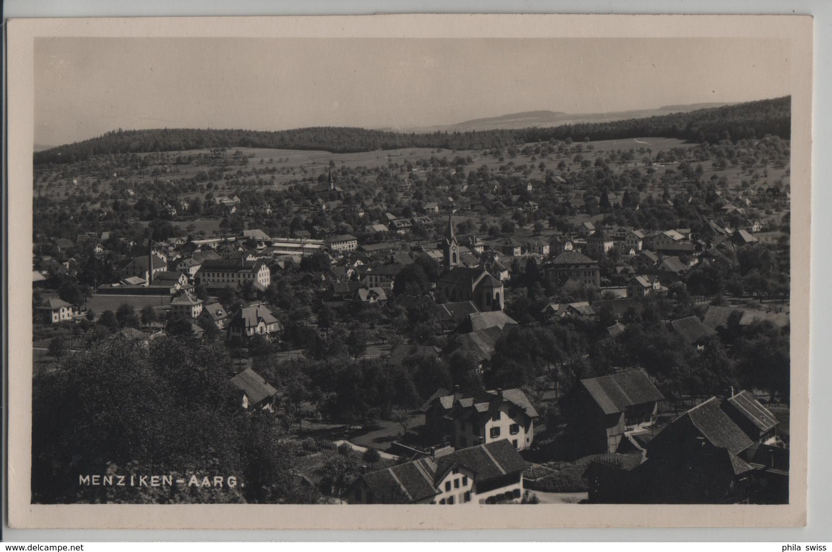 Menziken (Aargau) Generalansicht - Photo: Jnfanger - Menziken