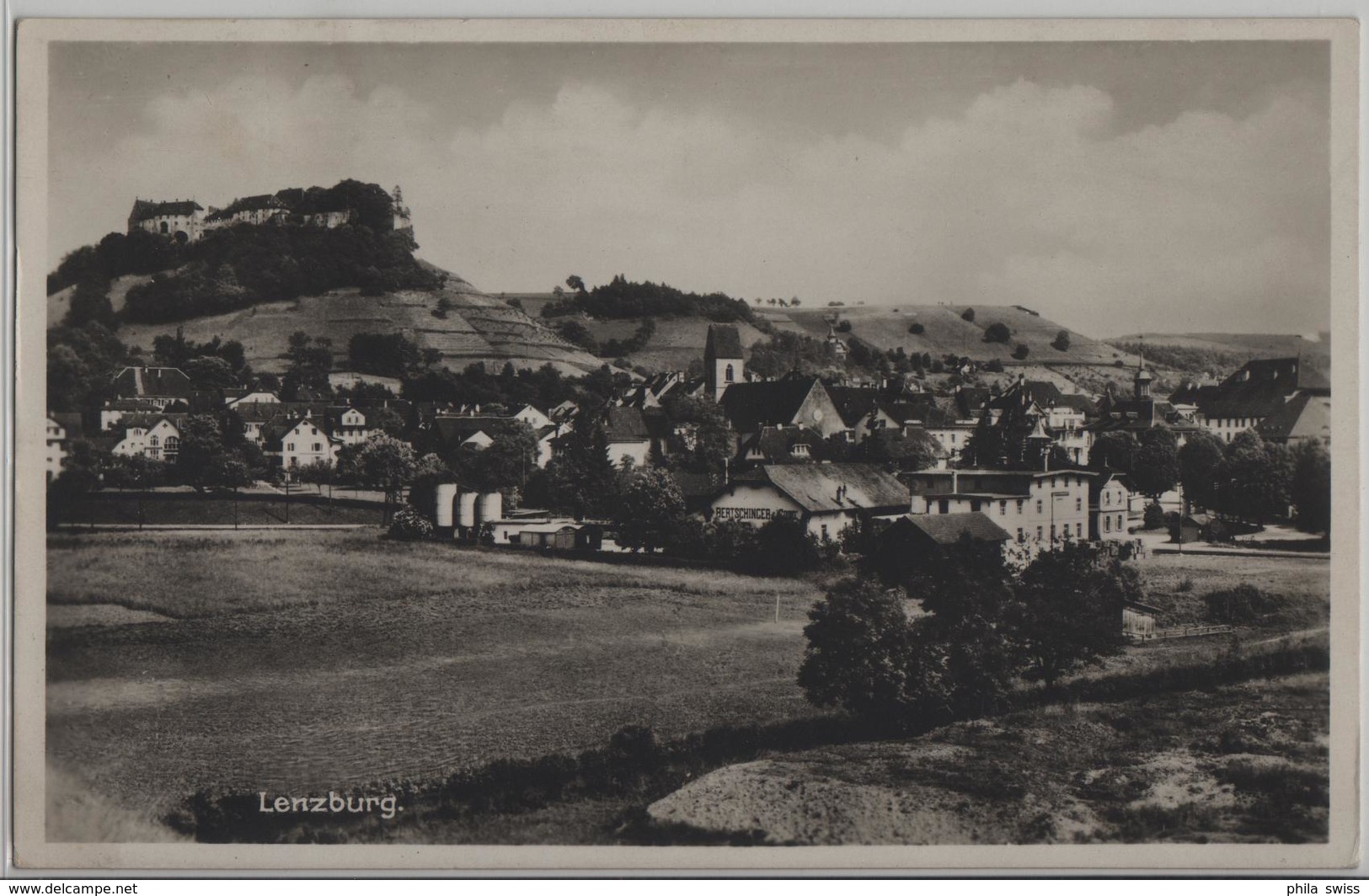 Lenzburg Stadt Und Schloss - Bertschinger & Comp. - Photo: Globetrotter - Lenzburg