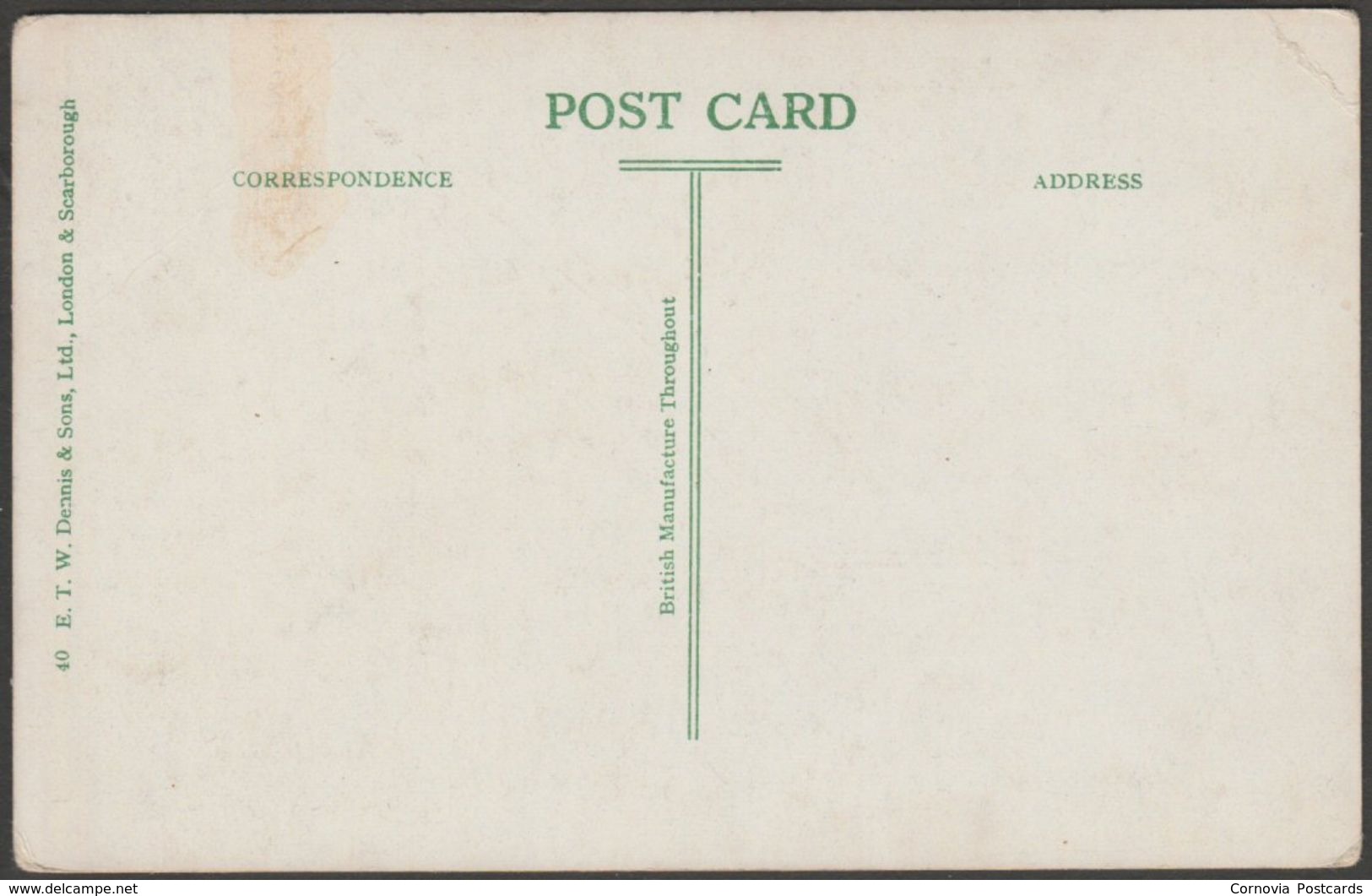 Multiview, Scarborough, Yorkshire, C.1920s - ETW Dennis Postcard - Scarborough