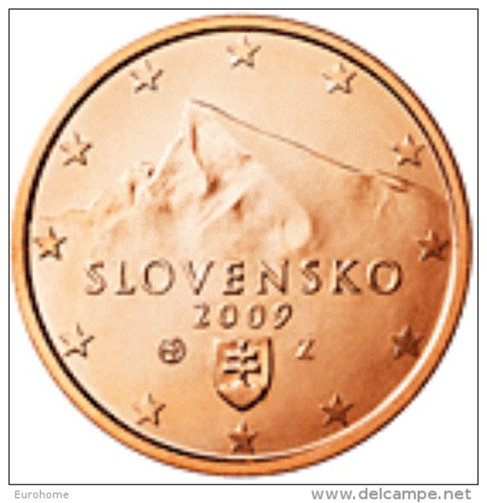 Slovakije 2015     2 Cent      UNC Uit BU  UNC Du Coffret  !! - Slowakije