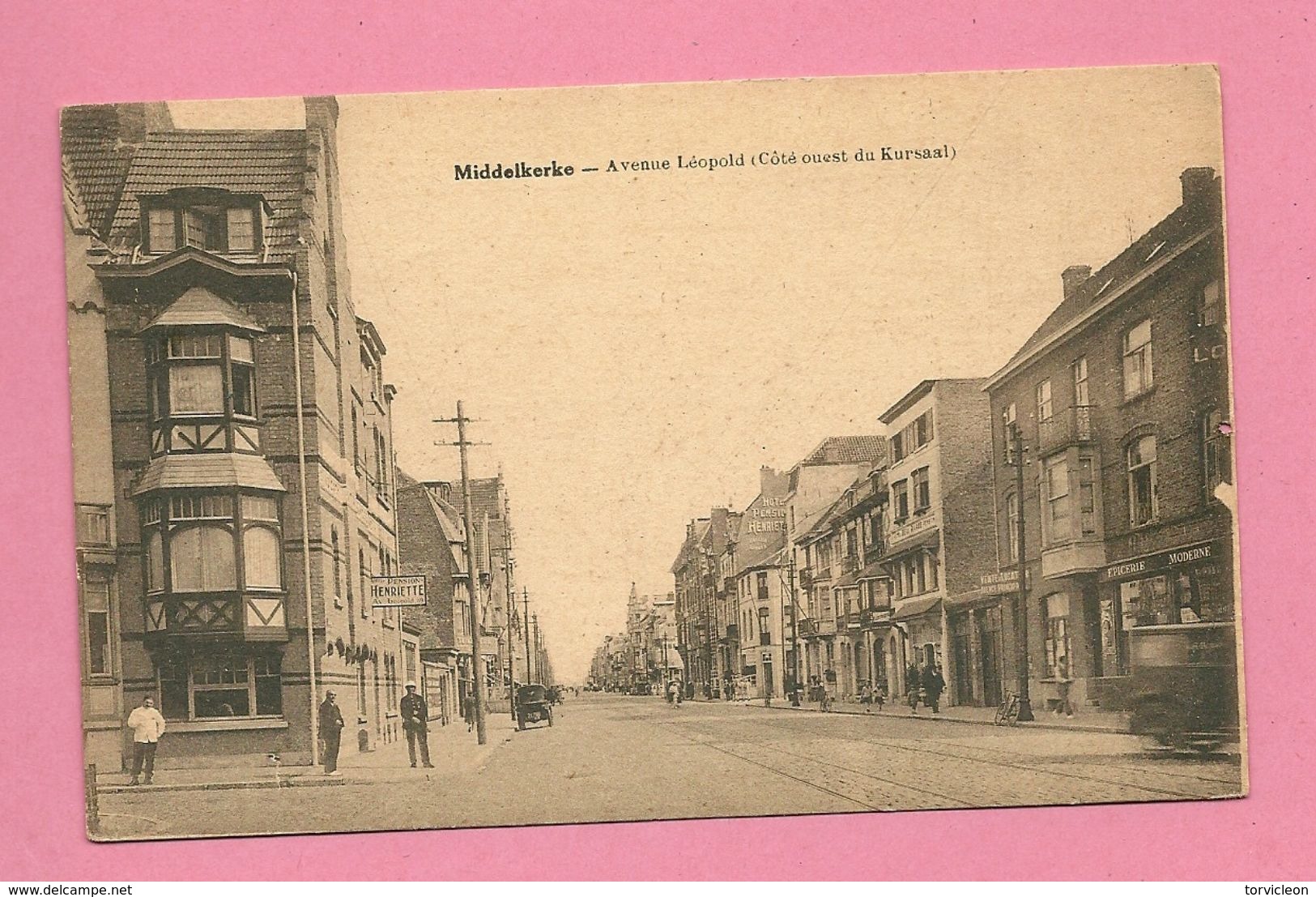 C.P. Middelkerke = Avenue  Leopold  Côté  Ouest  Du  Kursaal - Middelkerke