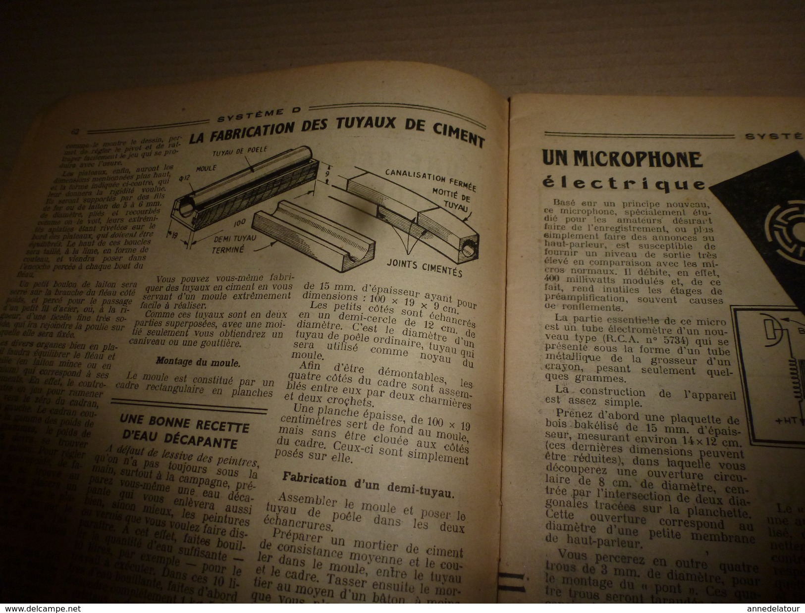 1950 TLSD : Comment -->Verni-décor;Pendule;Combinée;Treuil électrique;Funiculaire;Anti-vol-auto;Fermeture secrète;etc
