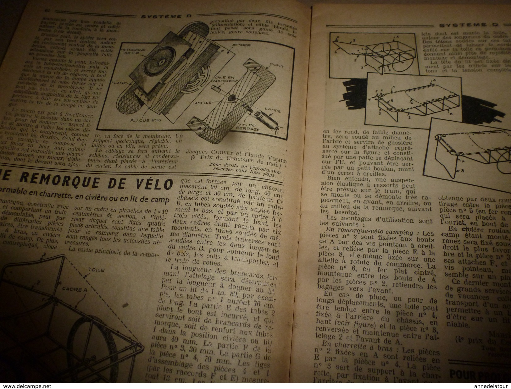 1950 TLSD : Comment -->Verni-décor;Pendule;Combinée;Treuil électrique;Funiculaire;Anti-vol-auto;Fermeture secrète;etc