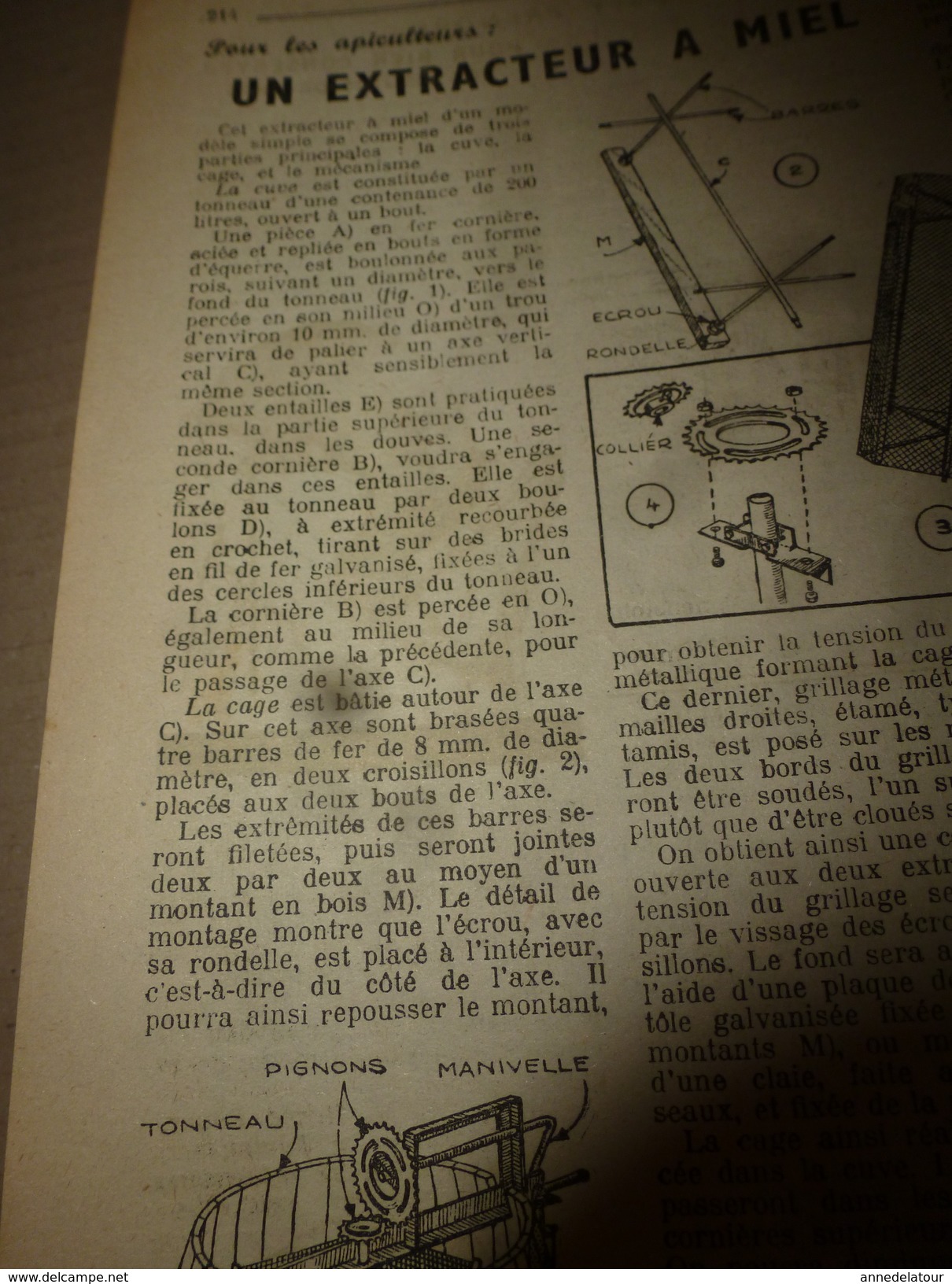 1950 TLSD : Comment ->Tandem transformable;Moteur-jouet;Girouette animée;Football de Table;Béton armé;Extract.-miel;etc