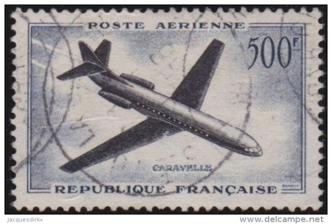 France   .    Yvert      .      Poste Aérienne .   36        .         O   .         Oblitéré - 1927-1959 Used