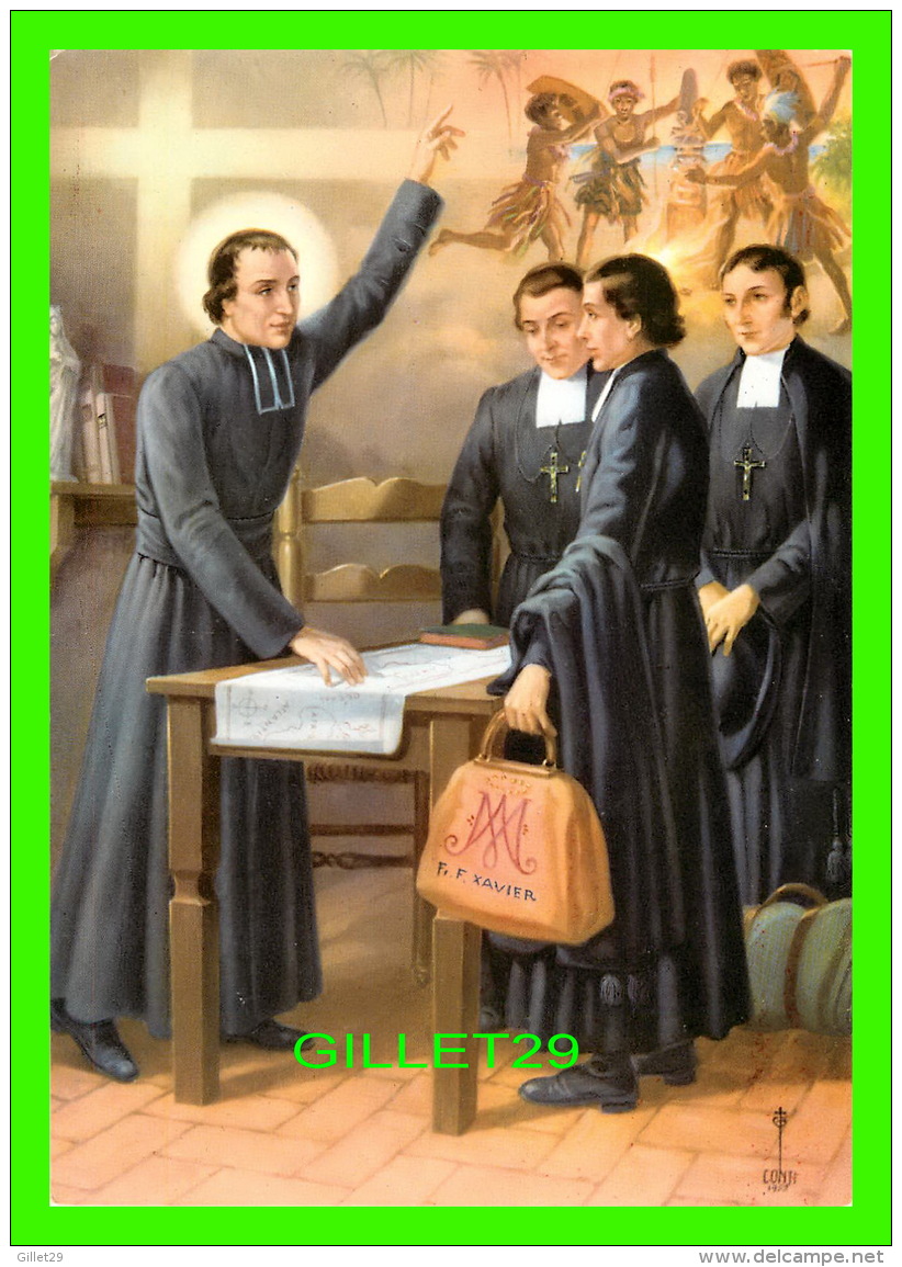 RELIGIONS - ENVOI DES PREMIERS MISSIONNAIRES EN OCÉANIE - SAINT MARCELLIN CHAMPAGNAT (1789-1840) - - Saints