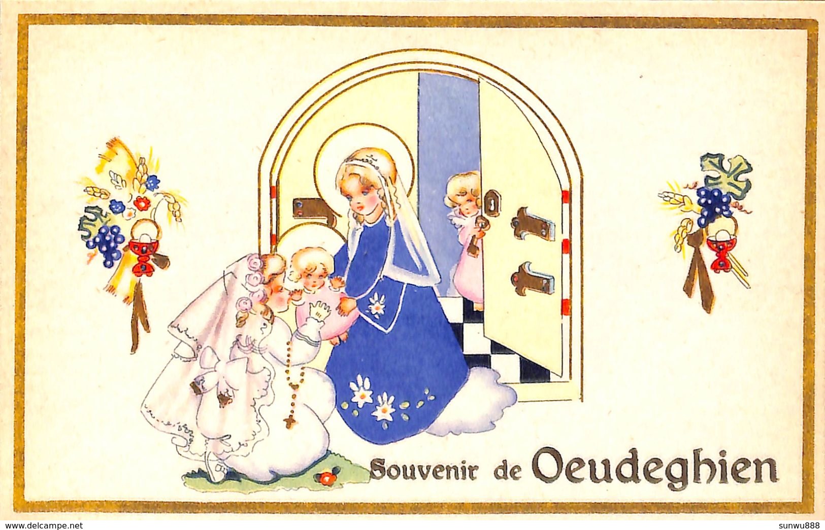 Souvenir De Oeudeghien (religion, Animée) - Frasnes-lez-Anvaing