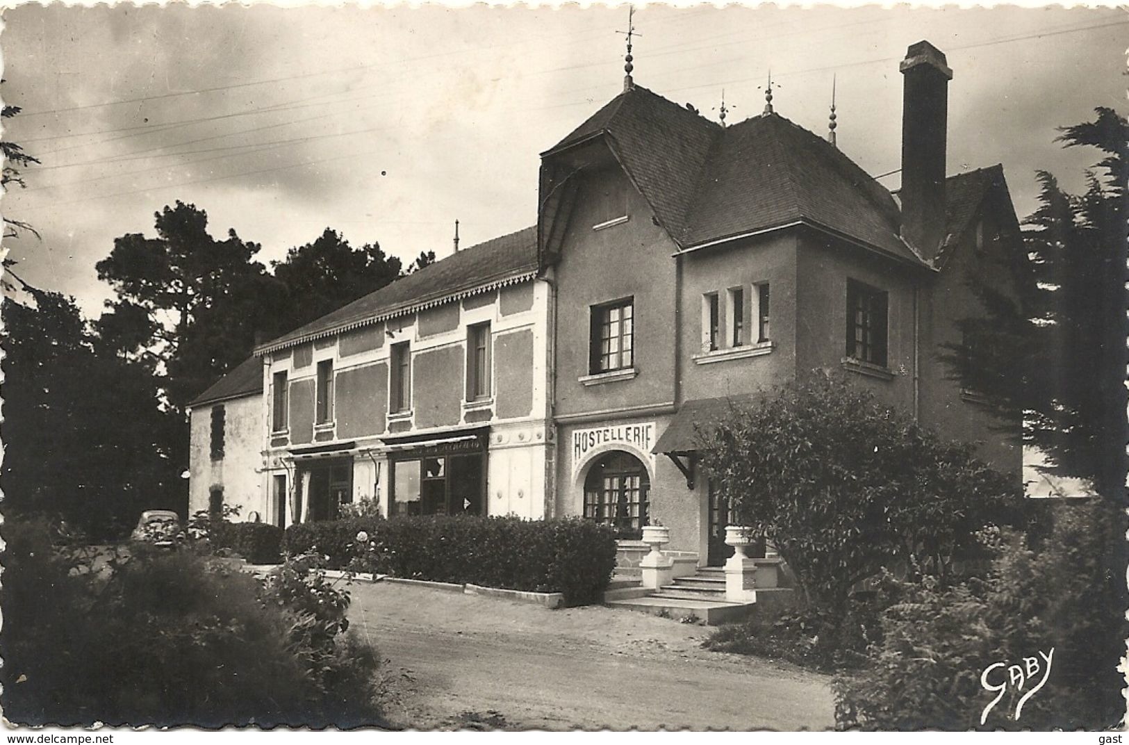 44 LE  COUGOU EN  GUENROUET  HOSTELLERIE  DU  PARADIS  DES  PECHEURS - Guenrouet