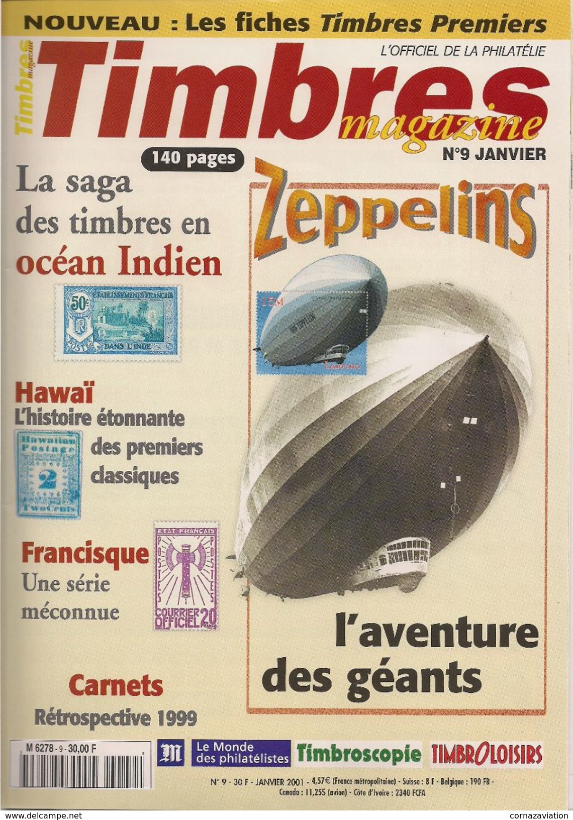 Aviation - Aviateur - Zeppelin - Francese