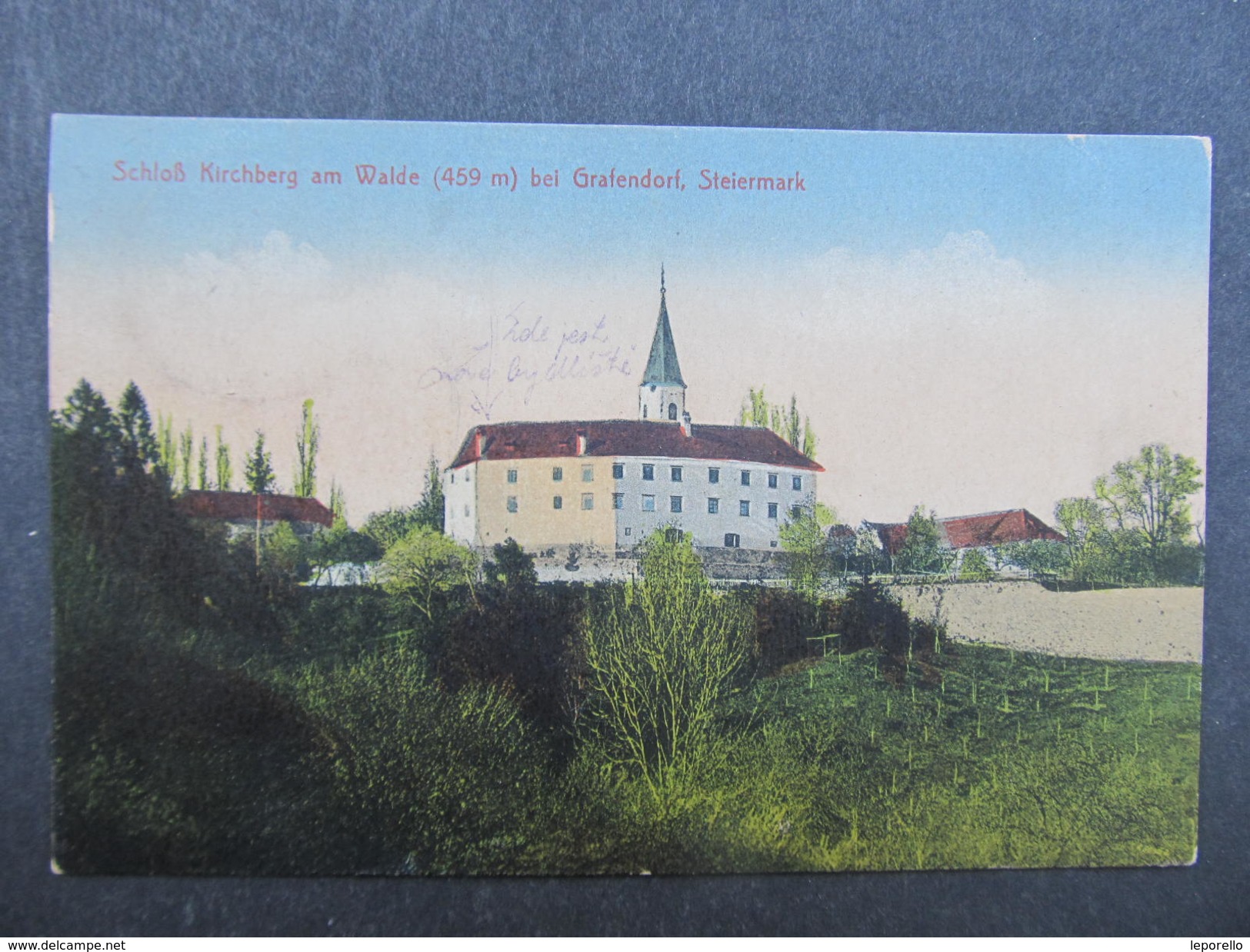 AK GRAFENDORF B. Hartberg Schloss Kirchberg Am Walde  1918 /// D*25705 - Hartberg