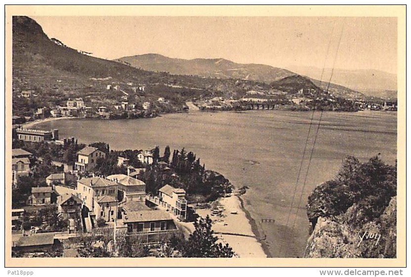 06 - THEOULE SUR MER : Vue Panoramique Baies Théoule La Napoule - CPSM Sépia Format CPA ( Yvon N° 6) - Alpes Maritimes - Autres & Non Classés